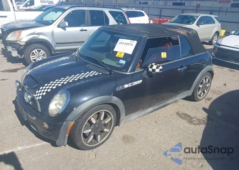 2007 Mini Cooper S из США, поврежденный, VIN WMWRH33587TL95933